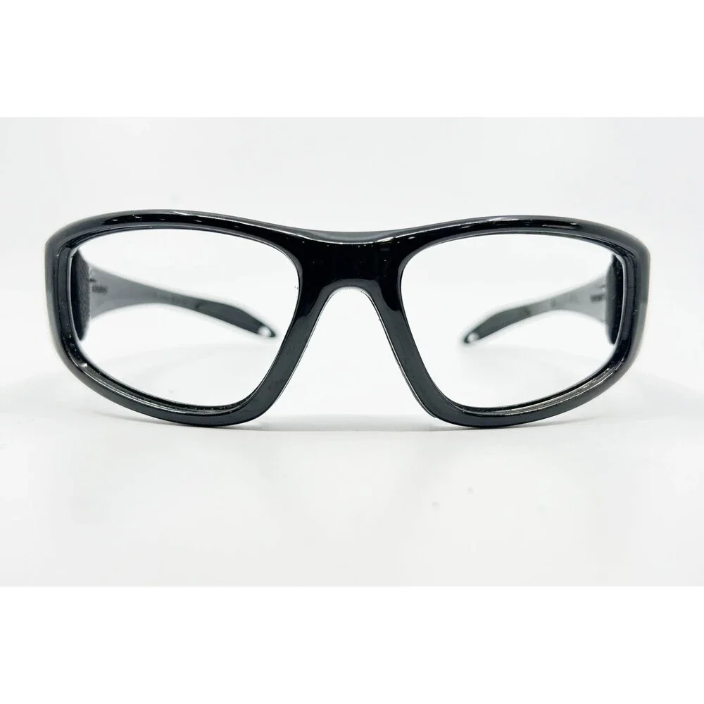 Liberty Sport Horizon Eyeglasses Unisex Black Sport Wrap 59-19-130